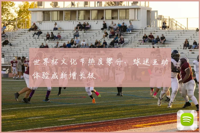 世界杯文化节热度攀升，球迷互动体验成新增长极